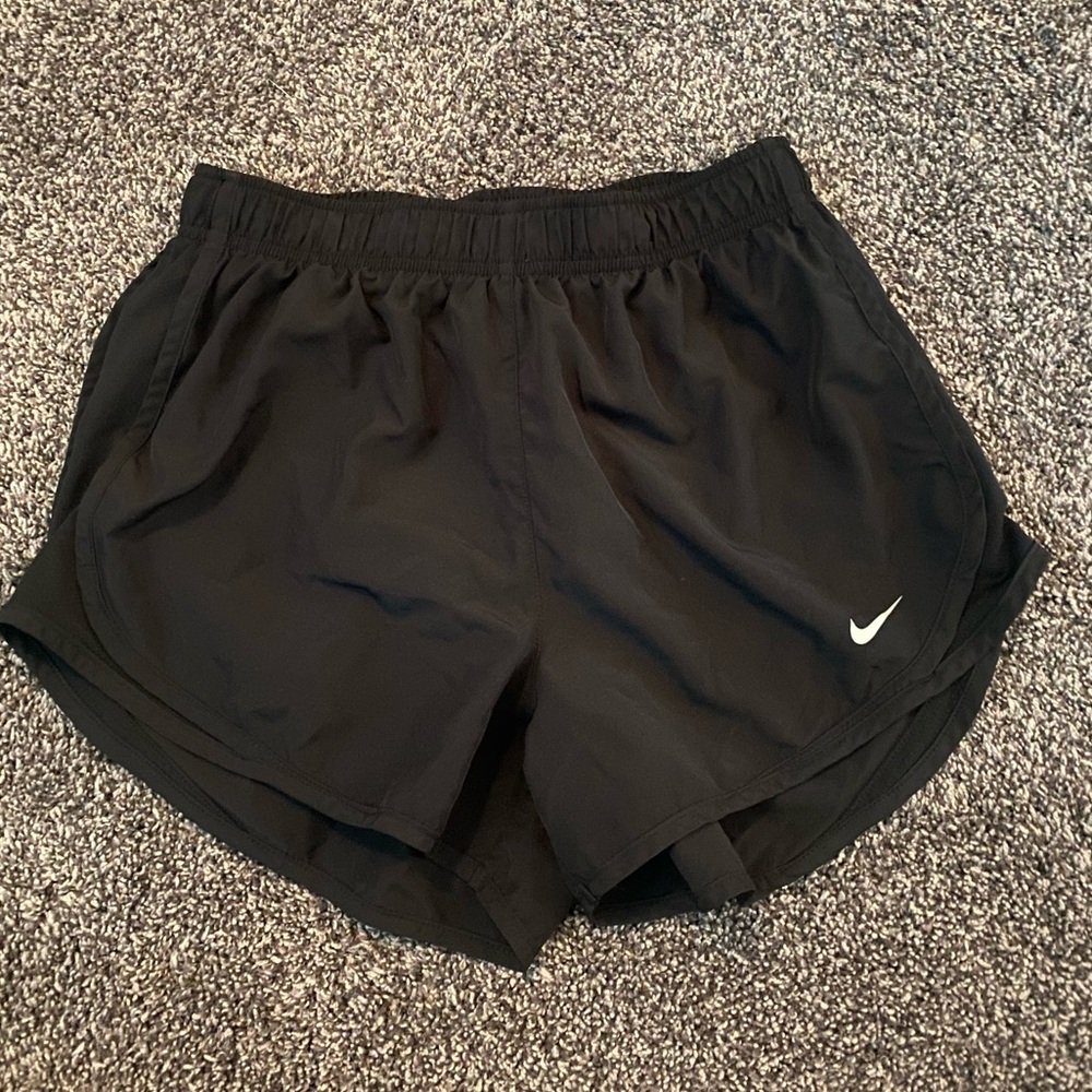 all black athletic nike shorts!!!